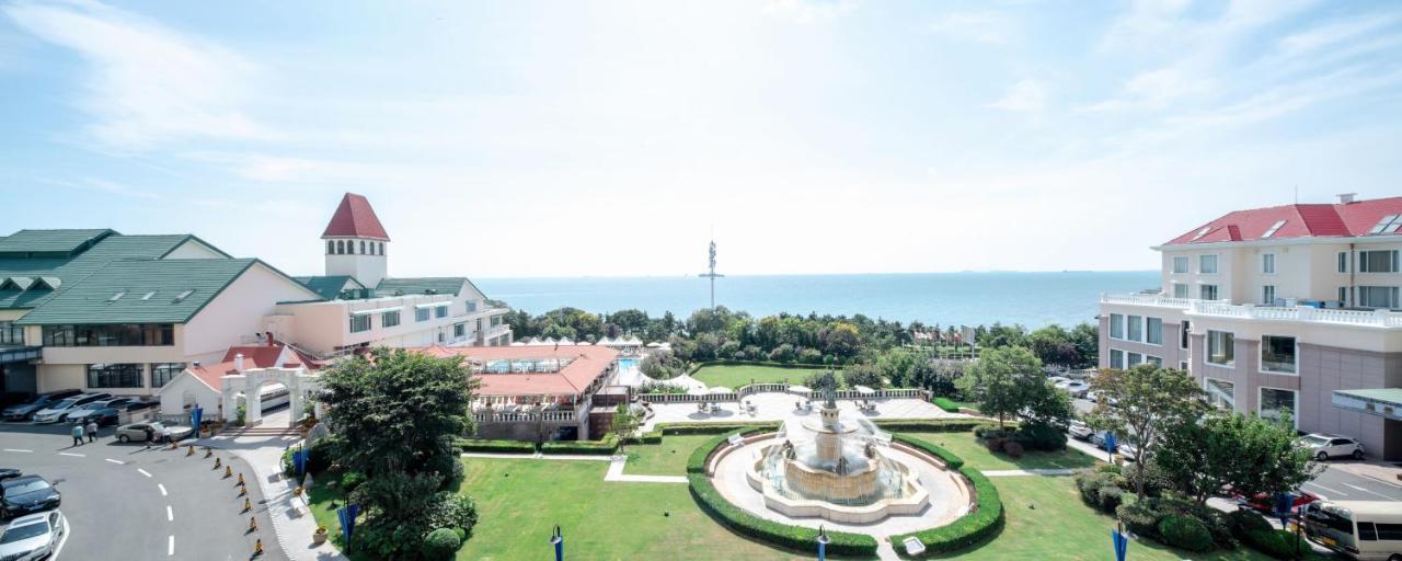 Qingdao Seaview Garden Hotel Bagian luar foto